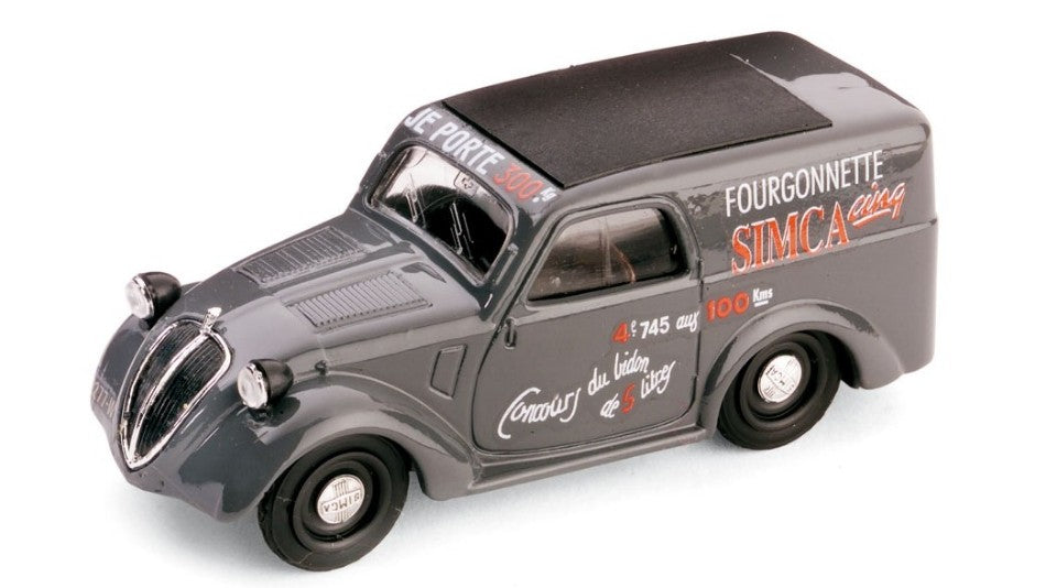Simca 5 Furgoncino Salone Dell Auto Di Parigi 1936 – Brumm 1:43