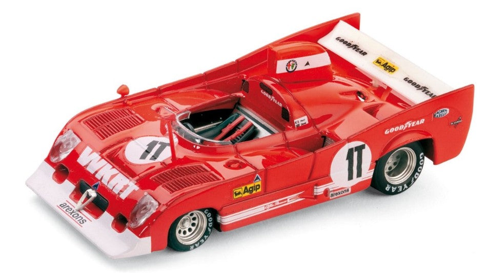 Alfa Romeo 33TT12 N.1T Test Car Monza 1975 Pescarolo-bell – Brumm 1:43