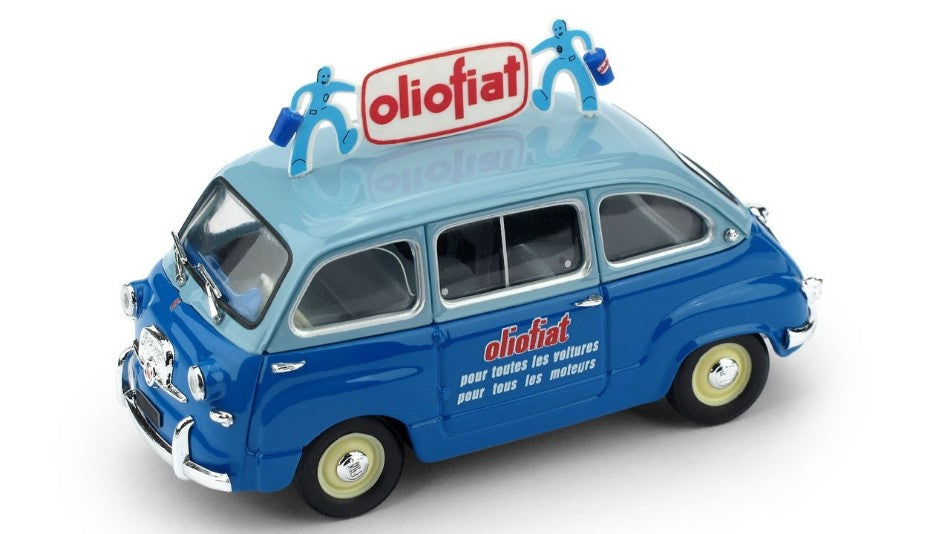 Fiat 600 Multipla 1956 Olio Fiat – Brumm 1:43