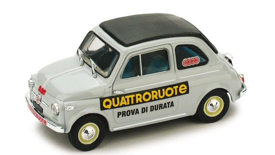 Fiat 500 Prova Durata Quattroruote 1958 – Brumm 1:43
