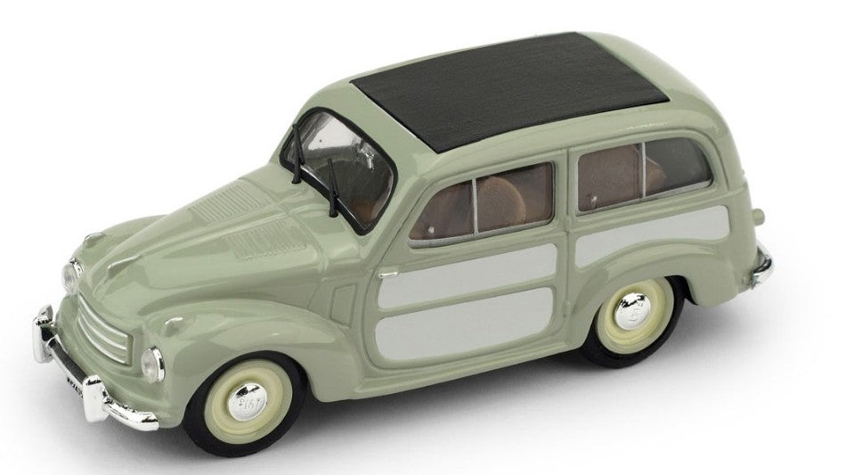 Fiat 500 C Belvedere Chiusa 1951 Verde Chiaro – Brumm 1:43