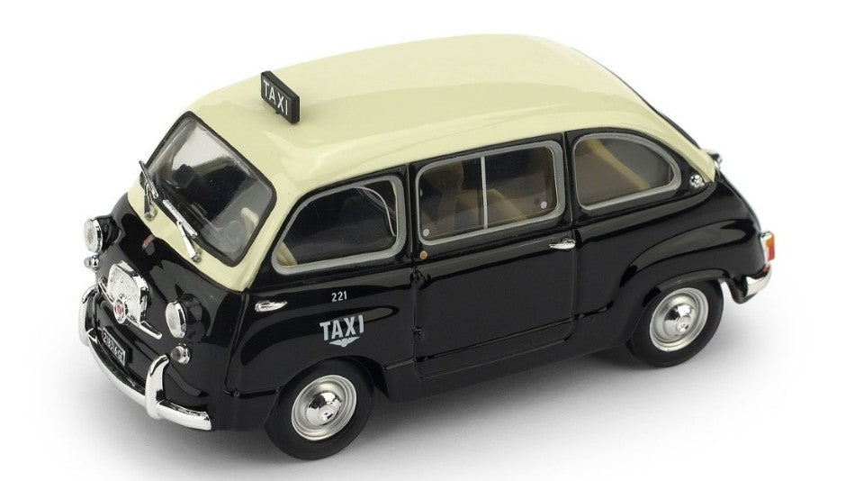 Fiat 600 Multipla Taxi Di Genova – Brumm 1:43