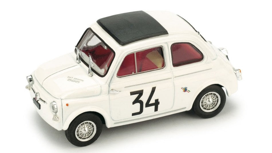 Fiat Abarth 595 N.34 Debutto E Vittoria Della 595 Monza 64 F.PATRIA – Brumm 1:43