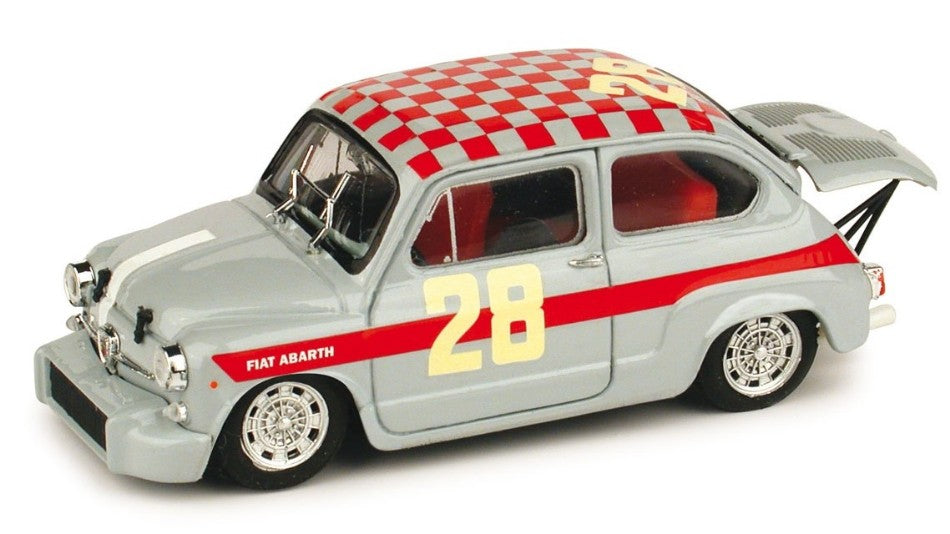 Fiat Abarth 1000 N.28 3rd 4H Monza 1966 K.STEINMETZ – Brumm 1:43