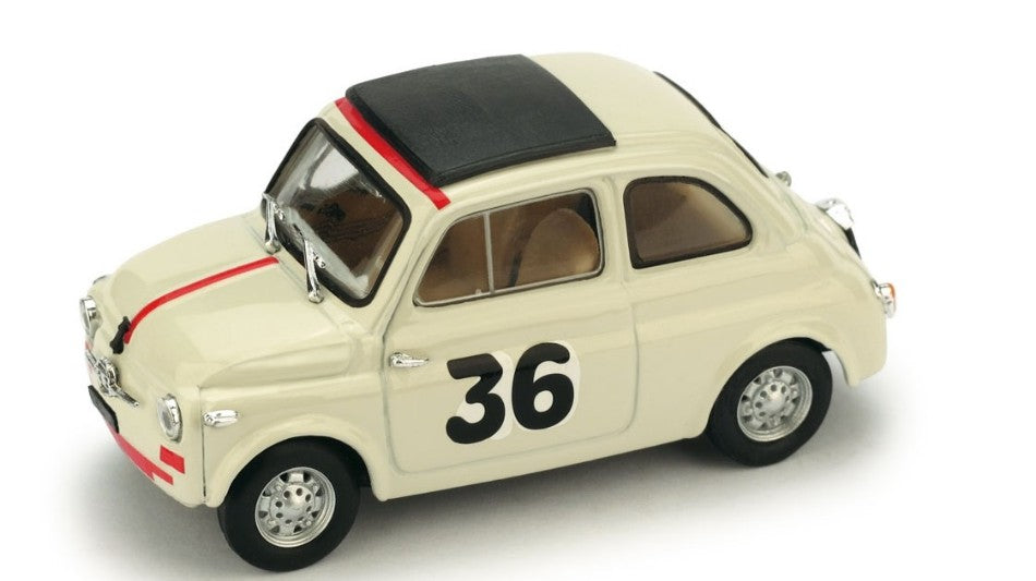 Fiat 500 N.36 Vallelunga 1965 Ignazio Giunti – Brumm 1:43