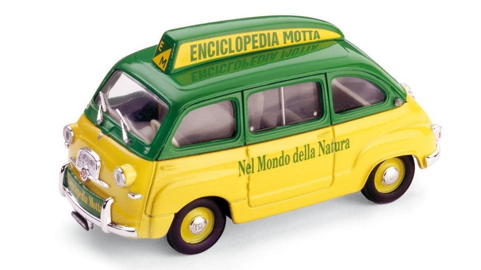 Fiat 600 Multipla Enciclopedia Motta 1956 – Brumm 1:43