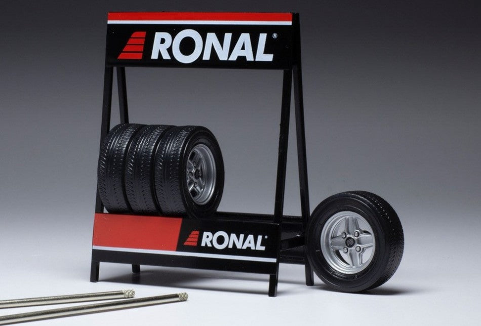 Set 4 Wheels Ronal X Pack Silver – Ixo Model 1:18