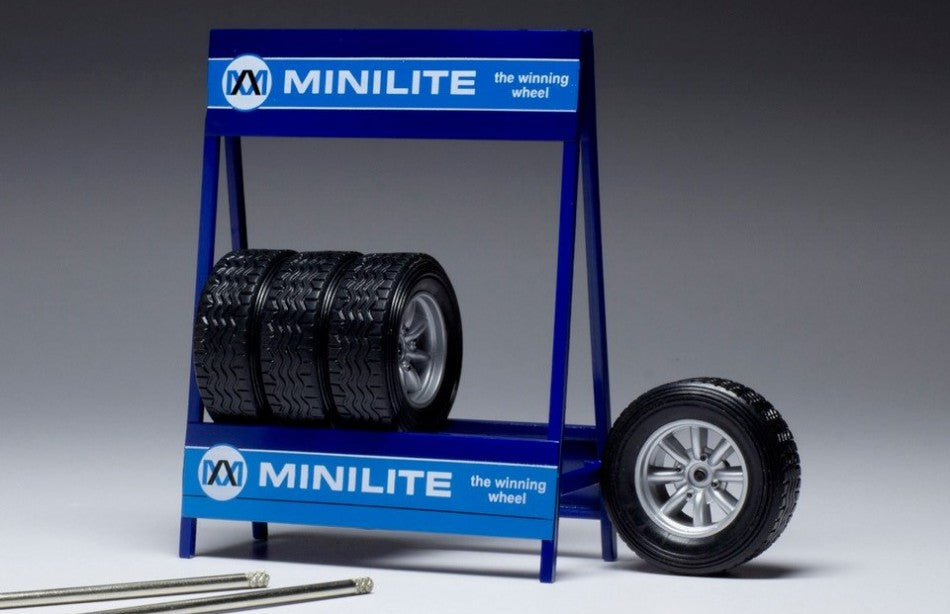 Set 4 Wheels Mini Lite Silver – Ixo Model 1:18