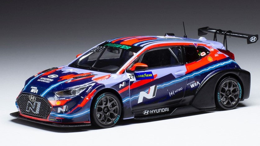 Hyundai Veloster N Etcr N.27 Hyundai Motorsp.etcr Pau 2021 Filippi – Ixo Model 1:43