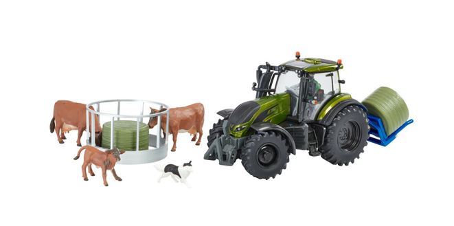 Metallic Olive Green Valtra Playset – Britains 1:32