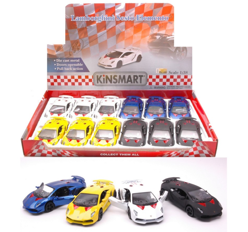 Lamborghini Sesto Elemento 2013 Col.ass.cm 12 – Kinsmart 1:38