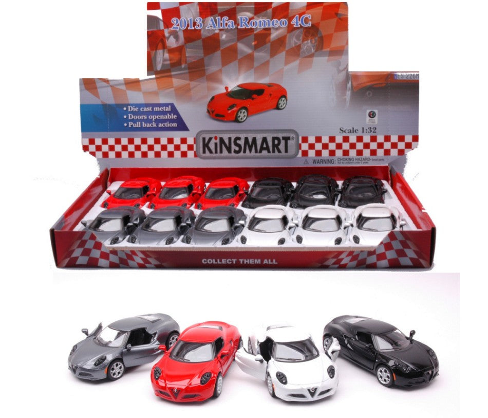 Alfa Romeo 4C 2013 Cm 12,5 – Kinsmart 1:32