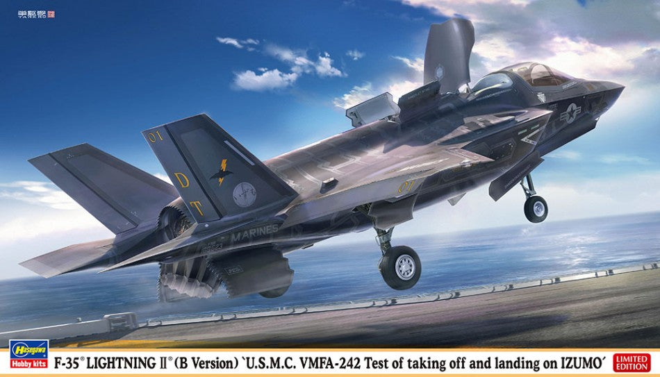 F-35 Lightning Ii (b Version) U.S.M.C. VMFA-242 Kit – Hasegawa 1:72