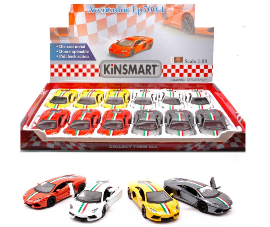 Lamborghini Aventador LP700-4 2013 "nazionale" – Kinsmart 1:38