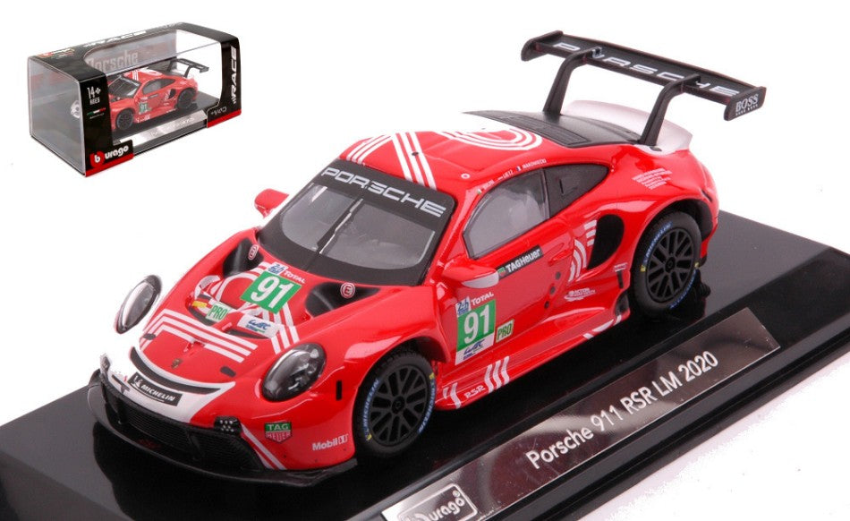 Porsche 911 Rsr N.91 Lm 2020 – Bburago 1:43