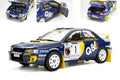 Subaru Impreza 555 N.1 Winner Rally Piancavallo 1998 Dallavilla-fappani – SunStar 1:18