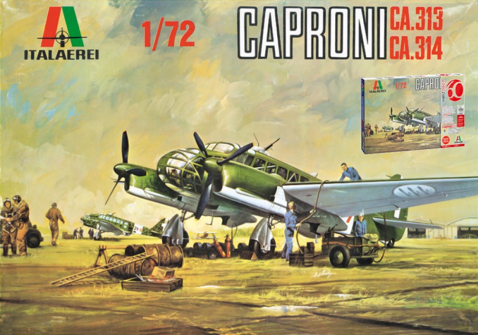 Caproni Ca.313/314 (Vintage Limited) Kit 1:72 – Italeri