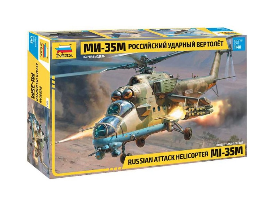 MIL-Mi-35 M Hind E Kit – Zvezda 1:48
