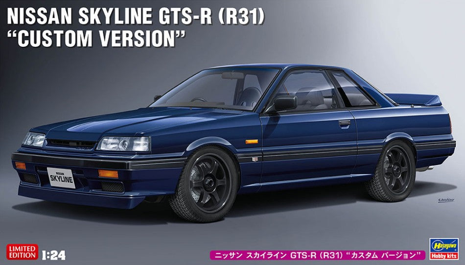 Nissan Skyline Gts-r Custom Version Kit – Hasegawa 1:24