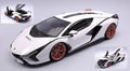 Lamborghini Sian Fkp 37 2019 White – Burago 1:18