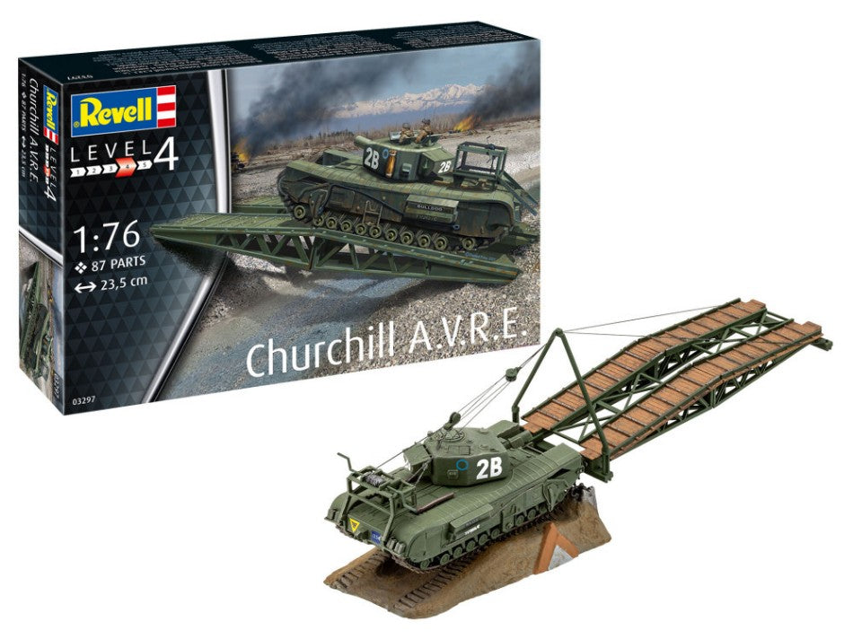 Churchill A.V.R.E. Kit – Revell 1:76