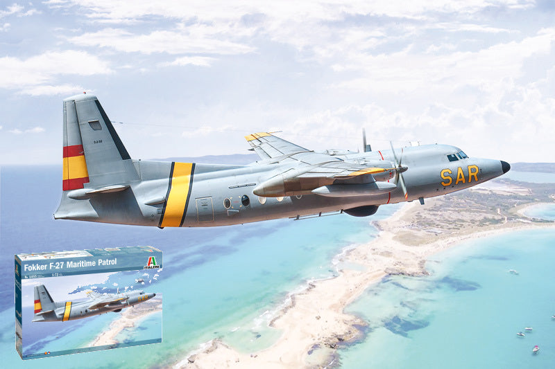 Fokker F-27 Maritime Patrol Aircraft Kit 1:72 – Italeri