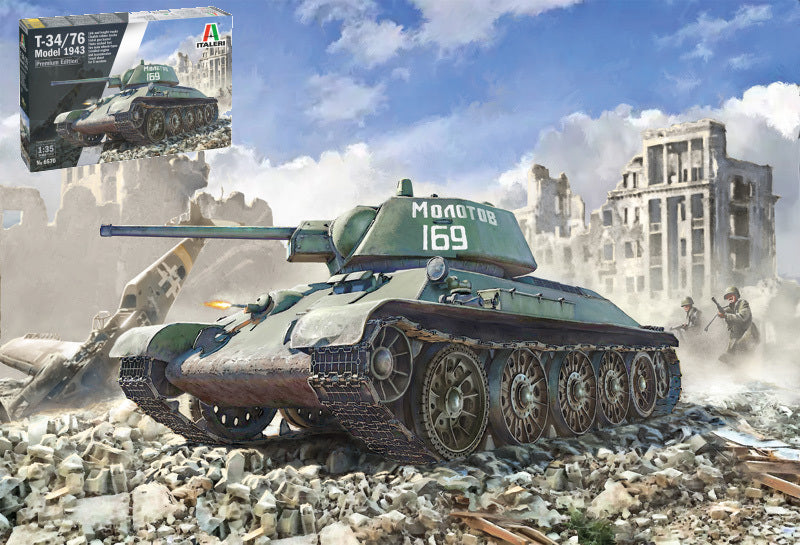 T-34/76 Model 1943 Kit – Italeri 1:35