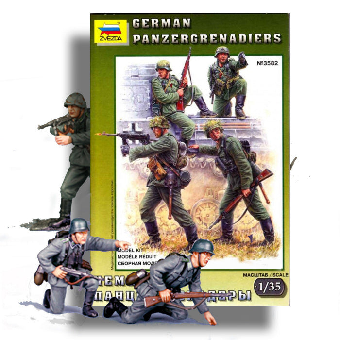 German Panzergrenadiers Kit – Zvezda 1:35