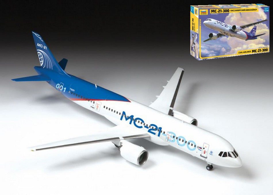 Irkut MC-21 Civilian Plane Kit – Zvezda 1:144