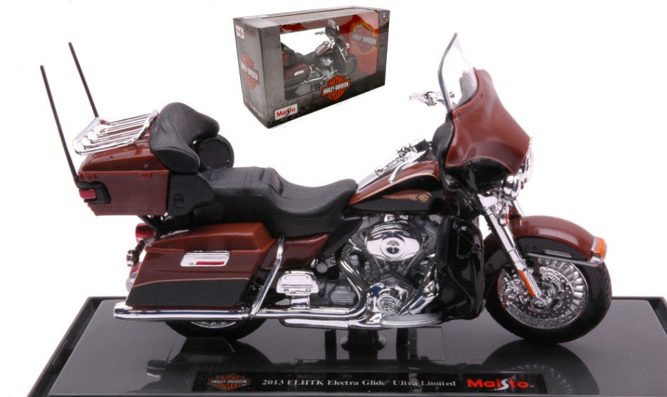 Harley Davidson Flhtkelectra Glide Ultra Limited 2013 Brown 1:18 – Maisto