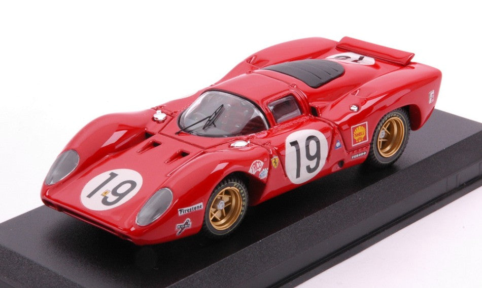 Ferrari 312P Coupe' N.19 24 H Le Mans 1969 Amon-schetty – Best Model 1:43