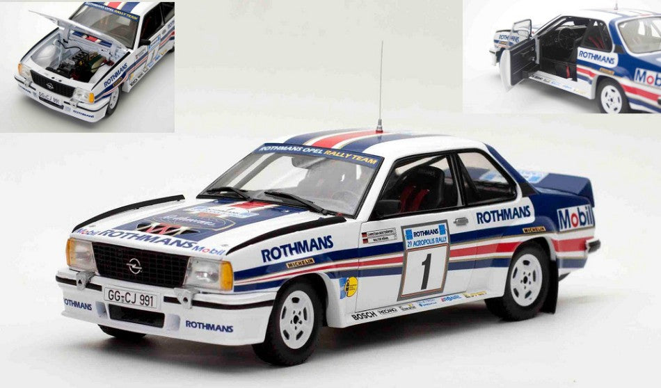 Opel Ascona 400 N.1 Rally Acropolis 1982 Rohrl-geistdorfer – SunStar 1:18