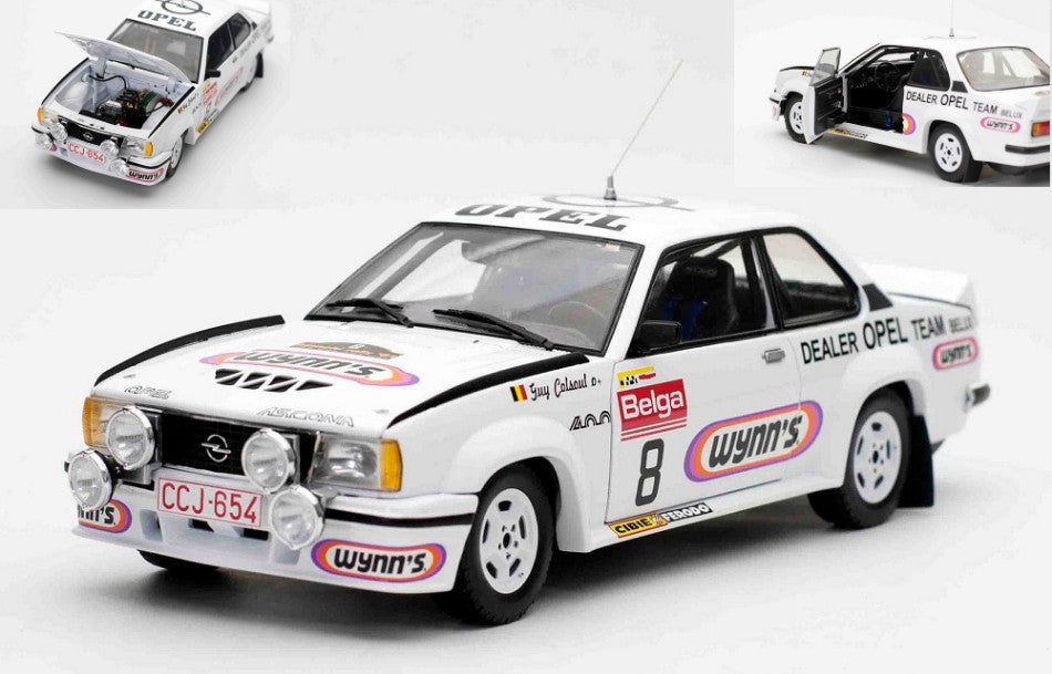 Opel Ascona 400 N.8 Bianchi Rally 1981 G.COLSOUL-A.LOPES – SunStar 1:18