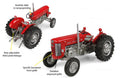 Trattore Massey Ferguson 65 Europe Version – Universal Hobbies 1:32