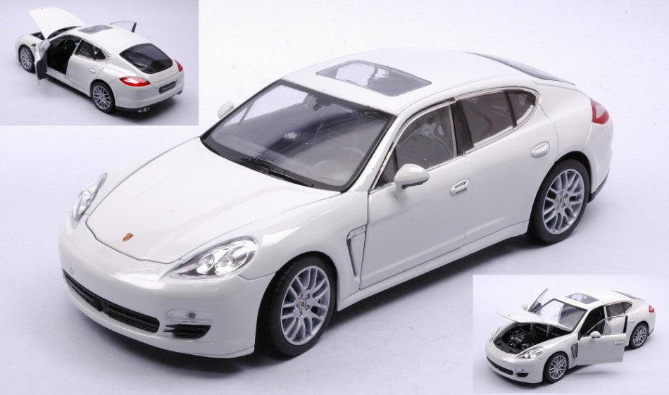 Porsche Panamera 2009 Pearl-white – Welly 1:24