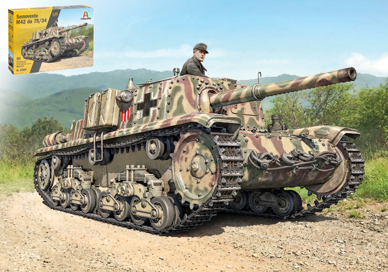 Semovente M42 Da 75/34 Kit – Italeri 1:35