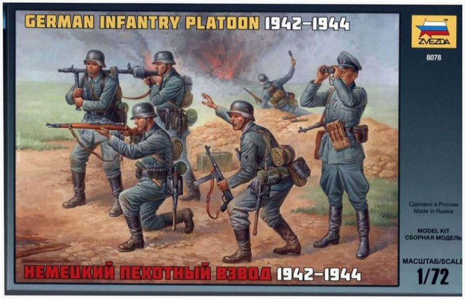 German Infantry WWII Kit – Zvezda 1:72