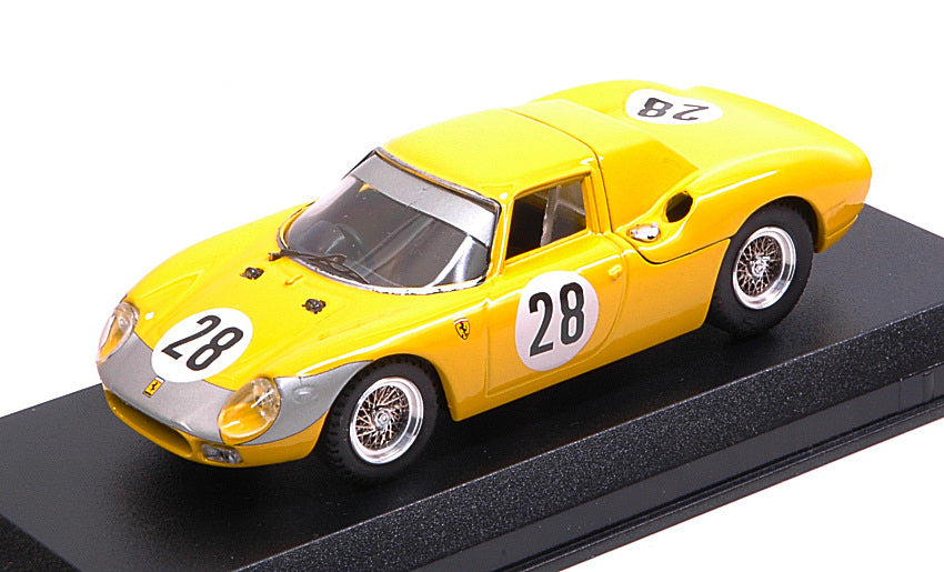 Ferrari 250 Lm N.28 7th 1000 Km Paris 1966 Noblet-gosselin – Best Model 1:43