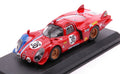 Alfa Romeo 33.2 N.36 52th Lm 1969 Pilette- Slotemaker – Best Model 1:43