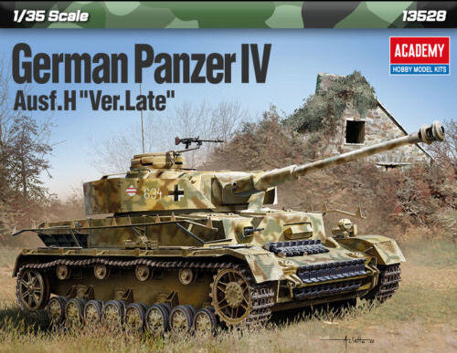German Panzer Iv Ausf.h Version Late Kit – Academy 1:35