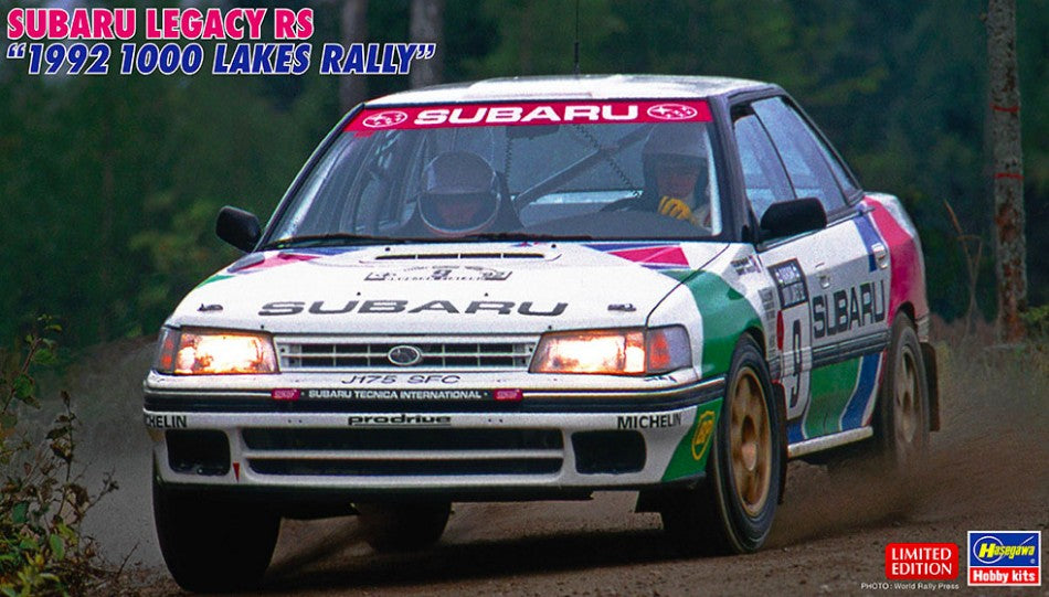 Subaru Legacy Rs 1992 1000 Lakes Rally Kit – Hasegawa 1:24