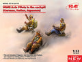 Axis Pilots In The Cockpit (german, Italian, Japanese) Kit – ICM 1:32