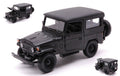Toyota FJ40 1974 Hard Top Matt Black – MotorMax 1:24