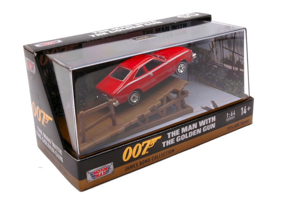 Diorama Amc Hornet 1974 "james Bond-the Man With The Golden Gun" – MotorMax 1:64