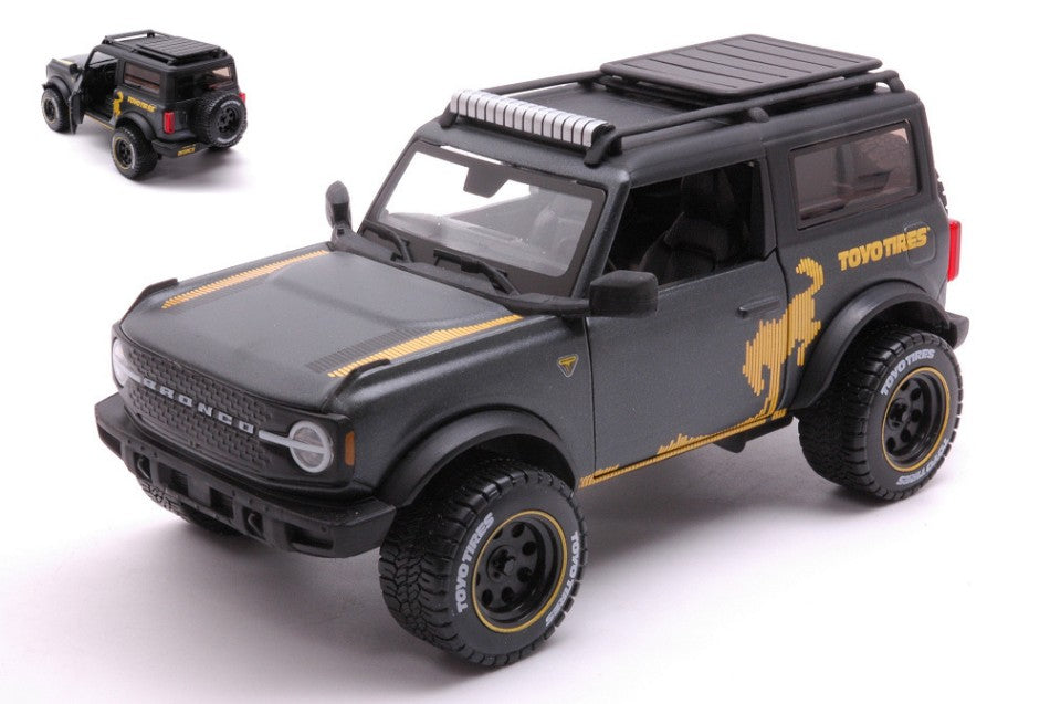 Ford Bronco Wildtrak Off Road 2021 Black – Maisto 1:24
