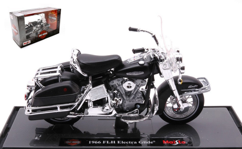 Harley Davidson Electra Glide 1966 nero 1:18 – Maisto