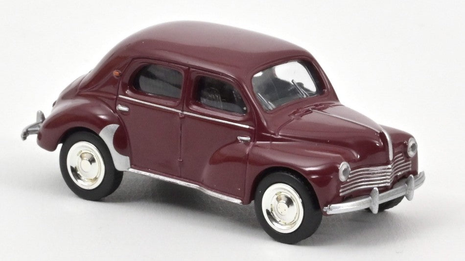 Renault 4 Cv 1950 Maroon – Norev 1:64