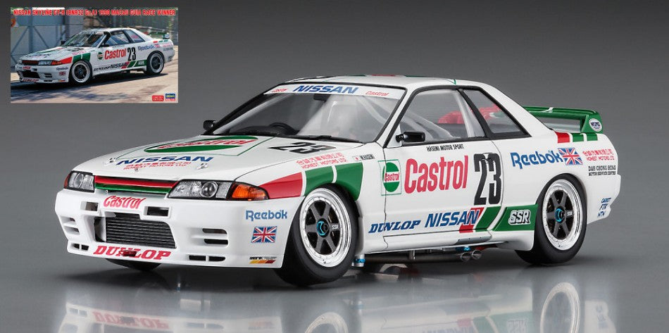 Nissan Skyline Gt-r 1990 Macau Guia Race Winner Kit – Hasegawa 1:24