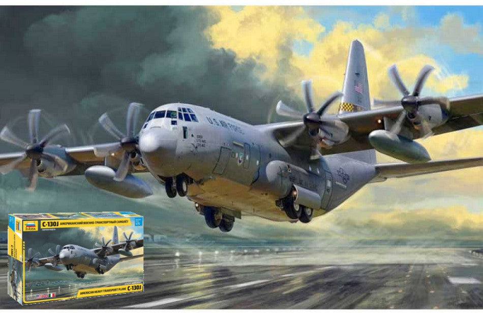 C-130 J Hercules Kit – Zvezda 1:72