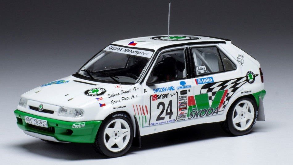 Skoda Felicia Kit Car N.24 Rally Sweden 1995 Sibera/gross – Ixo Model 1:43